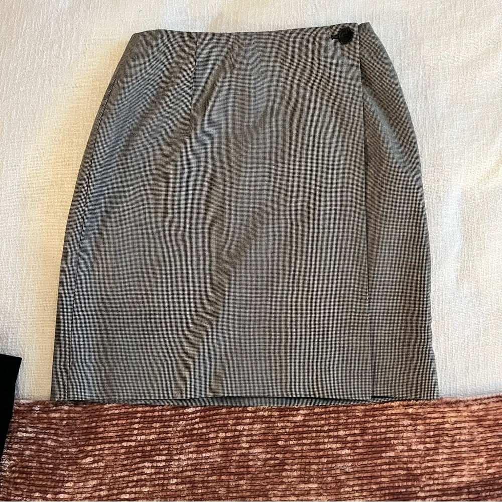 Elegant Black and White Women's Skirt